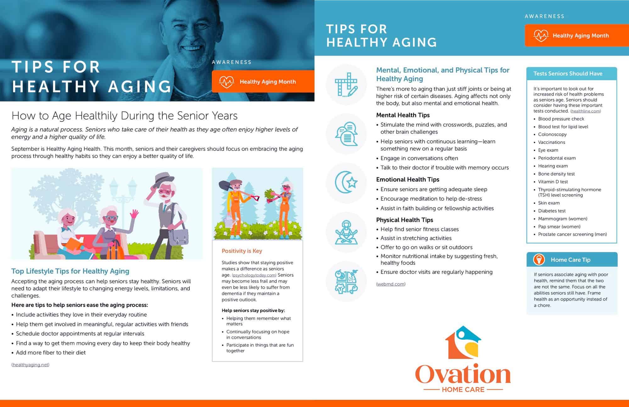 September Is Healthy Aging Month Ovation Home Care September Is Healthy Aging Month Ovation Home Care